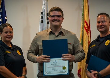 Camp Casey DES graduation