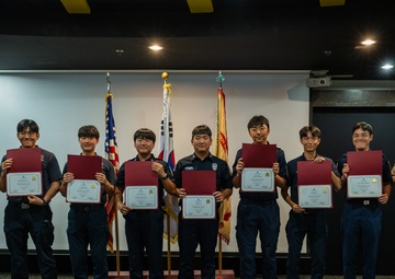 Camp Casey DES graduation