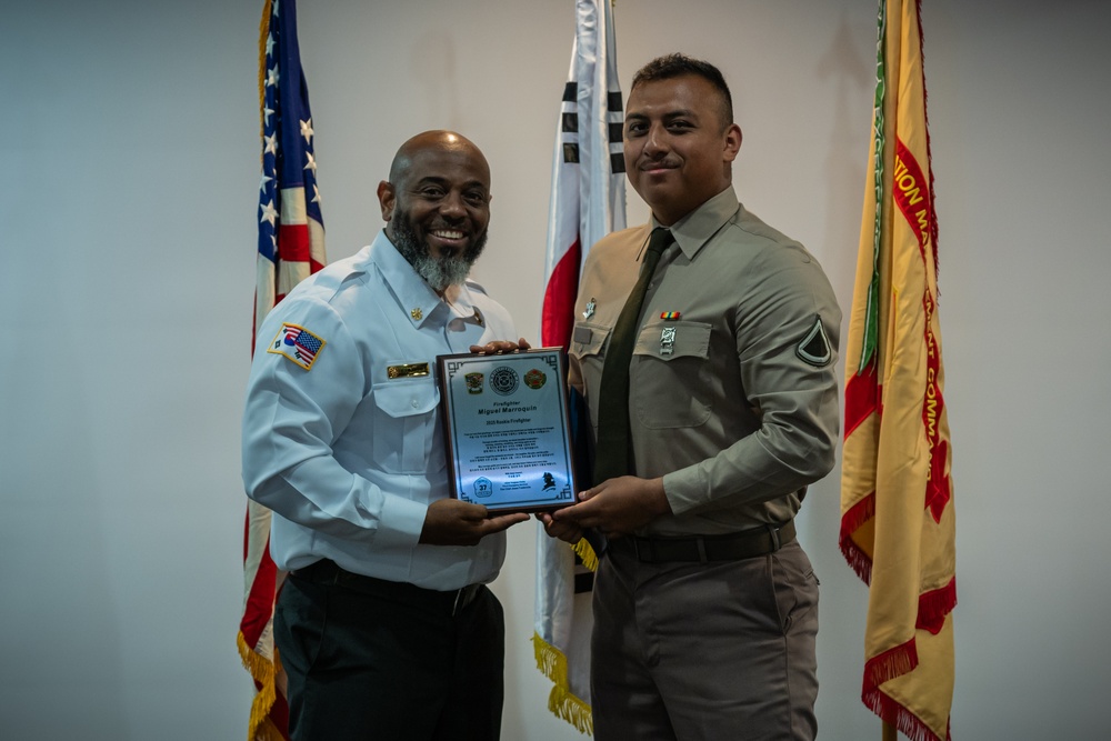 Camp Casey DES graduation
