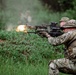 Soldiers with 2nd Battalion, 23rd Infantry Regiment engage targets during a squad live-fire exercise at the Story Live Fire Complex, South Korea, July 31, 2025.