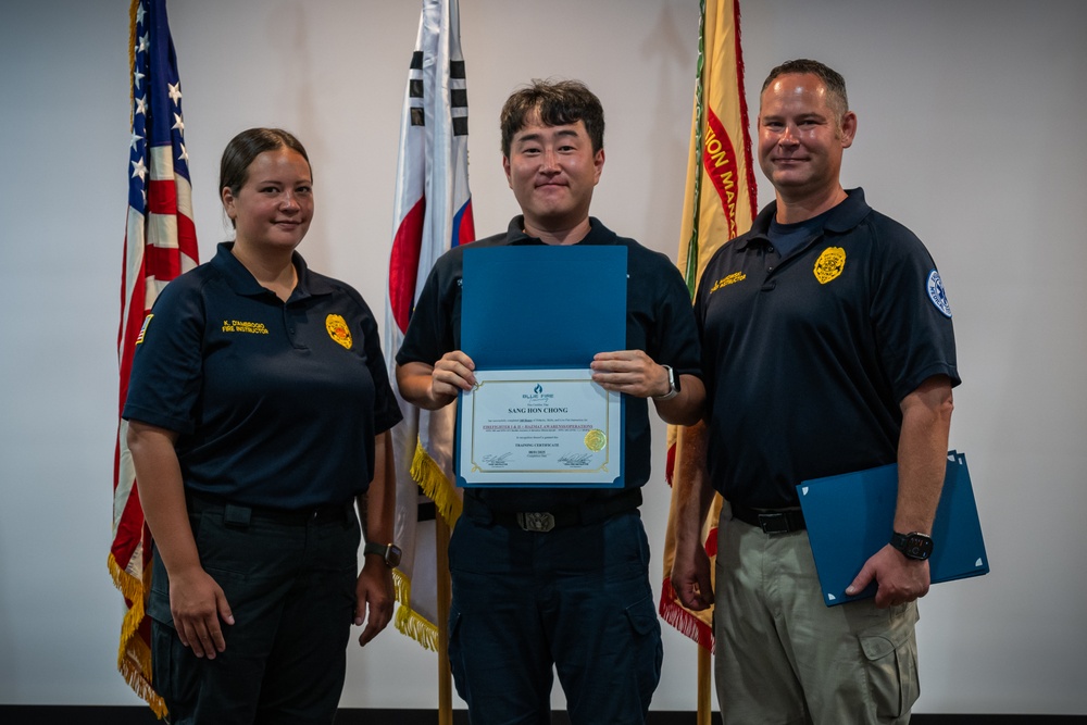 Camp Casey DES graduation