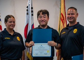Camp Casey DES graduation