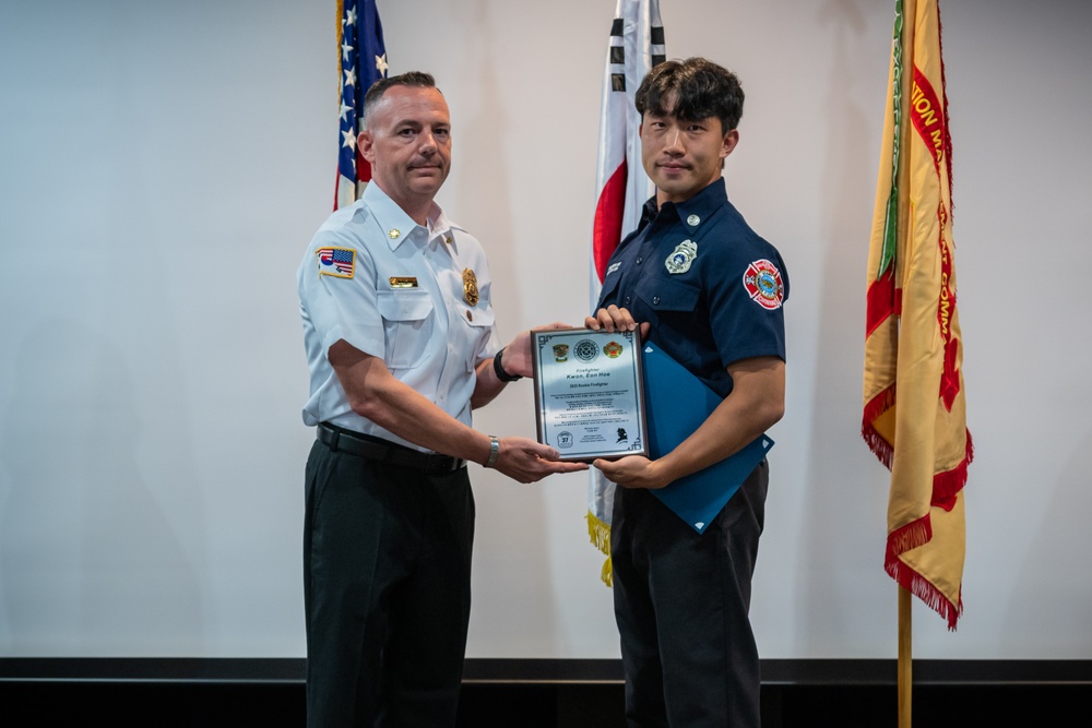 Camp Casey DES graduation