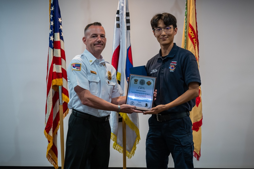 Camp Casey DES graduation