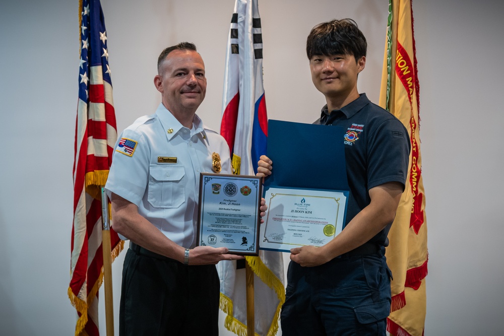 Camp Casey DES graduation