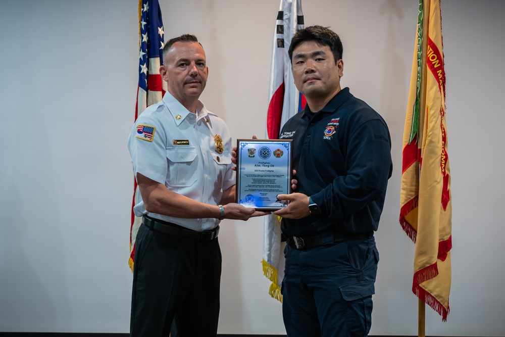 Camp Casey DES graduation