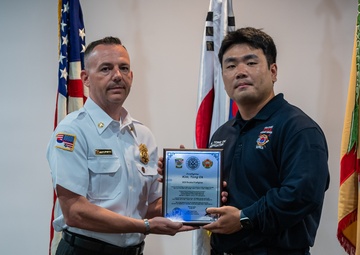 Camp Casey DES graduation