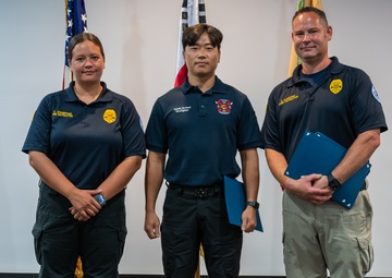 Camp Casey DES graduation