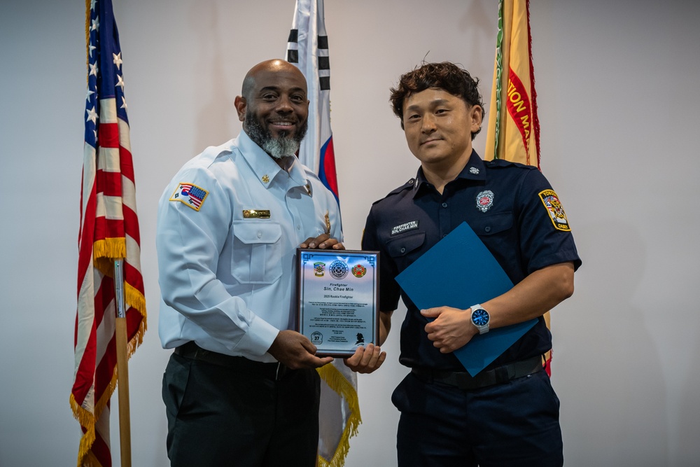 Camp Casey DES graduation
