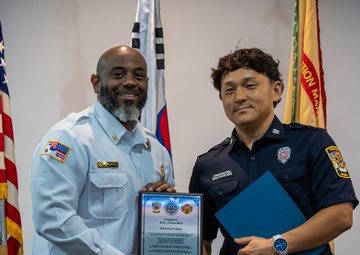 Camp Casey DES graduation