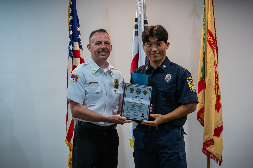 Camp Casey DES graduation