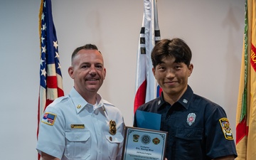Camp Casey DES graduation