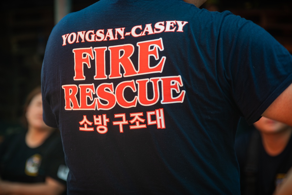Camp Casey DES Live Burn Training