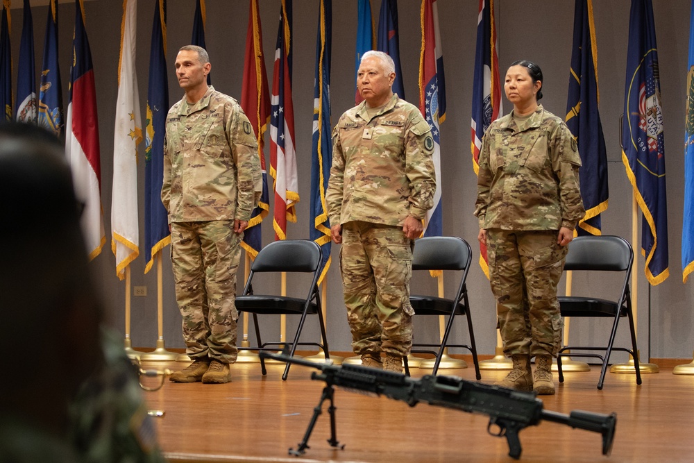 298th Muti-Functional Training Regiment Change of Command Ceremony