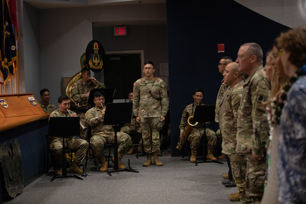 298th Muti-Functional Training Regiment Change of Command Ceremony