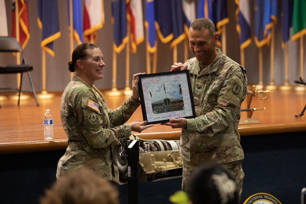 298th Muti-Functional Training Regiment Change of Command Ceremony