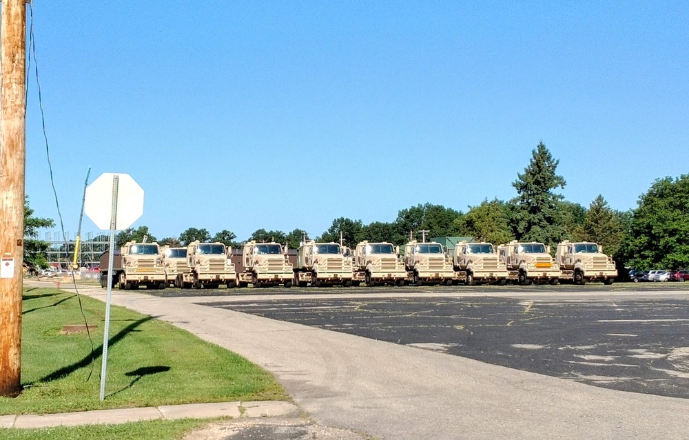 July 2025 training operations at Fort McCoy