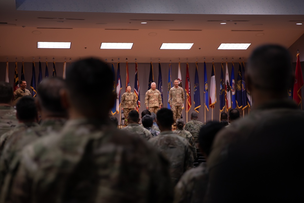 298th Muti-Functional Training Regiment Change of Command Ceremony