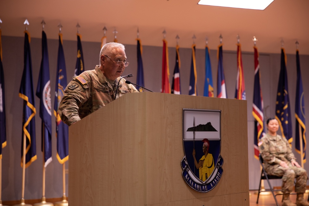 298th Muti-Functional Training Regiment Change of Command Ceremony