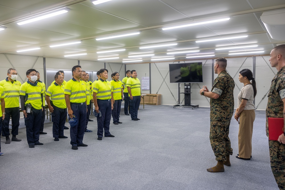 Local Okinawan Contractors Receives Letter of Appreciation