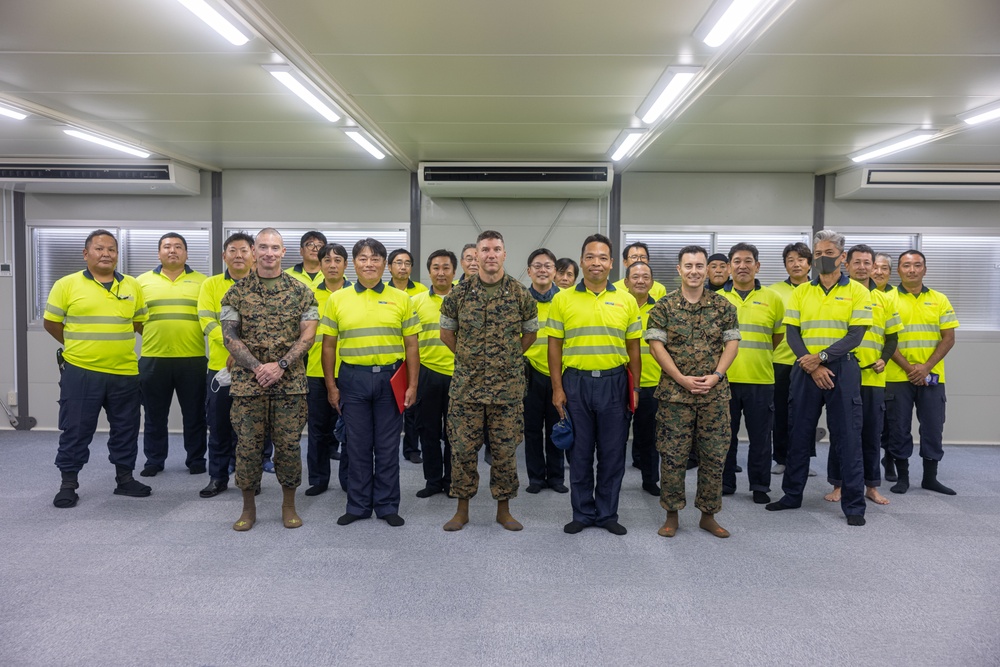 Local Okinawan Contractors Receives Letter of Appreciation