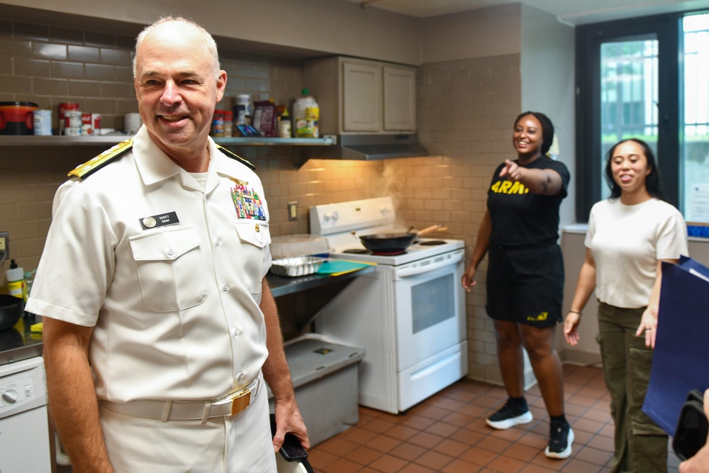 Shore Boss Inspects Barracks at NSA Bethesda, Reaffirms Commitment to Sailor Quality of Service