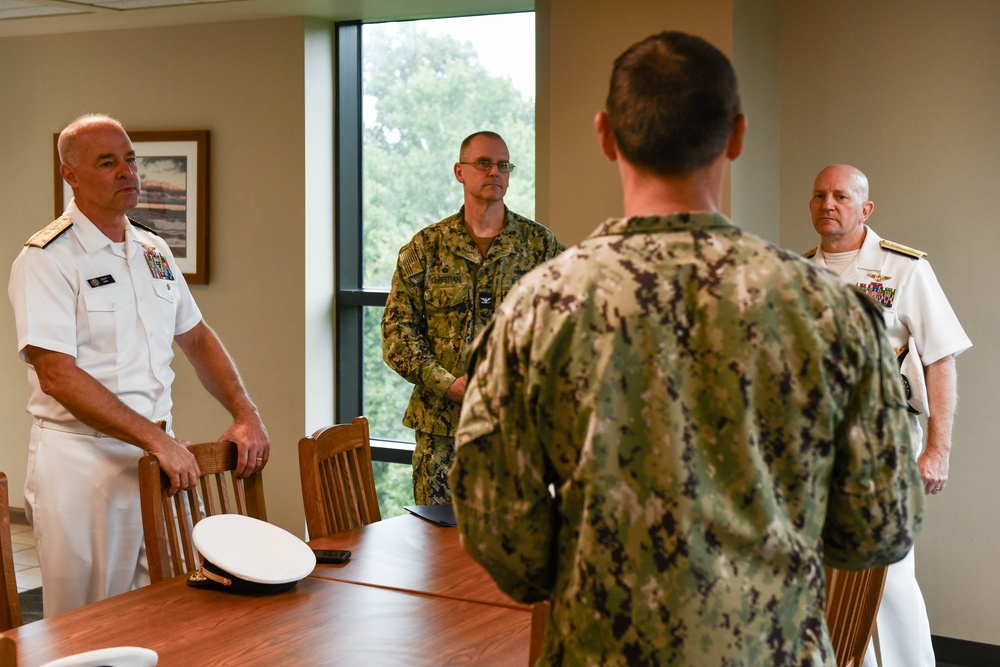 Shore Boss Inspects Barracks at NSA Bethesda, Reaffirms Commitment to Sailor Quality of Service