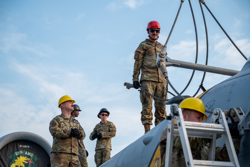 A-10 Thunderbolt II Roundabout Installation