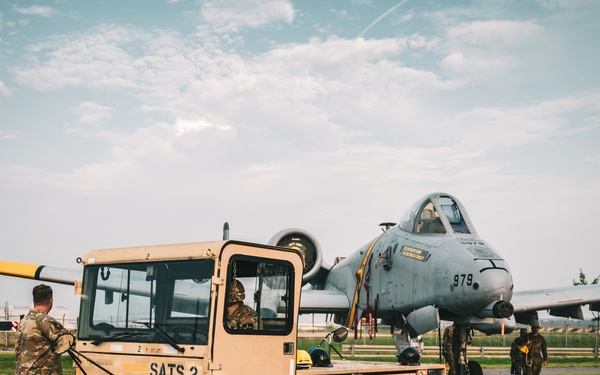 A-10 Thunderbolt II Roundabout Installation