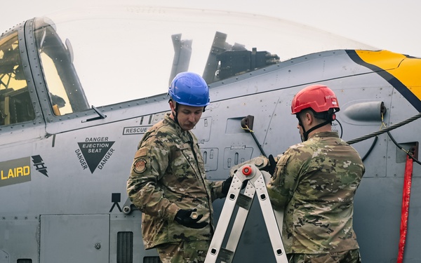 A-10 Thunderbolt II Roundabout Installation