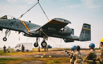 A-10 Thunderbolt II Roundabout Installation