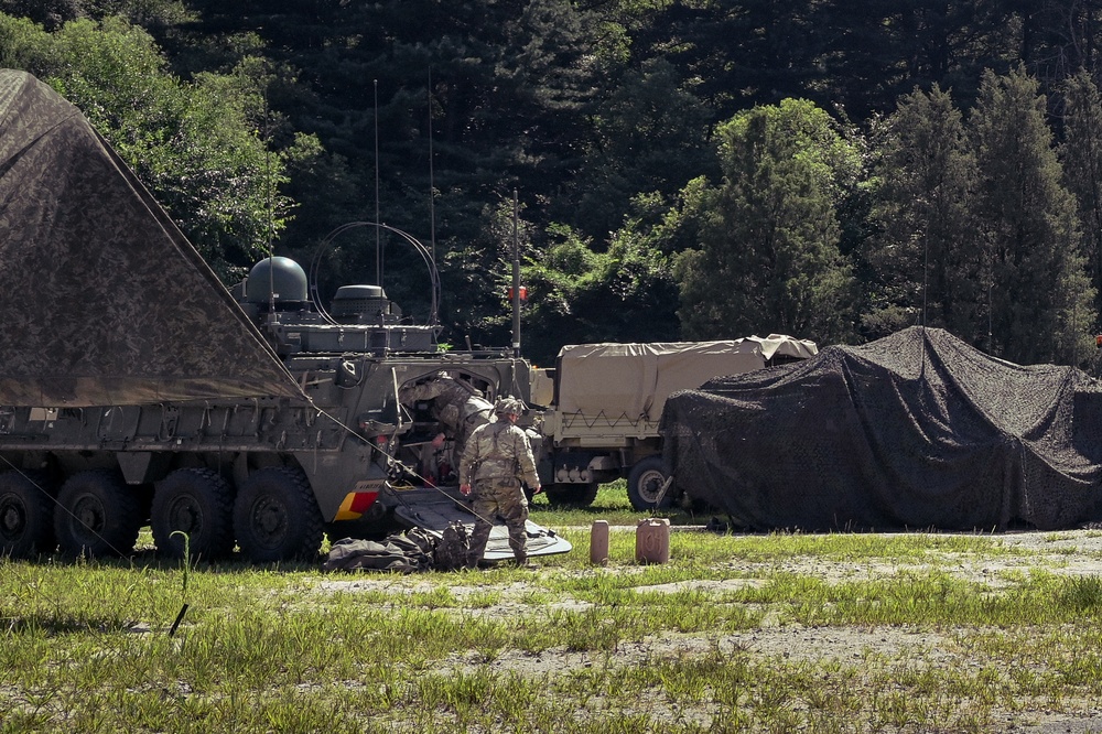 Stryker-Based Network Node Supports Mission Command in the Field