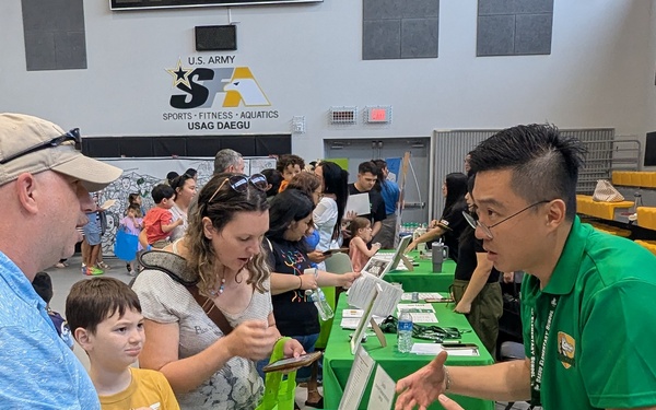 USAG Daegu Hosts Back-to-School Bash