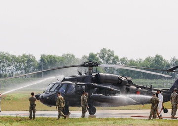 2ID condutcts Aircraft Decontamination training on Camp Humphreys.