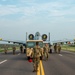 A-10 Thunderbolt II Traffic Circle Installation