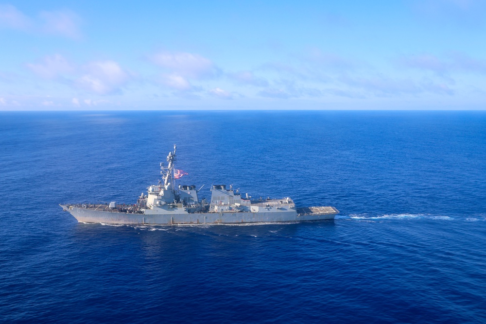 DVIDS - Images - USS Bulkeley transits across the Atlantic Ocean after ...
