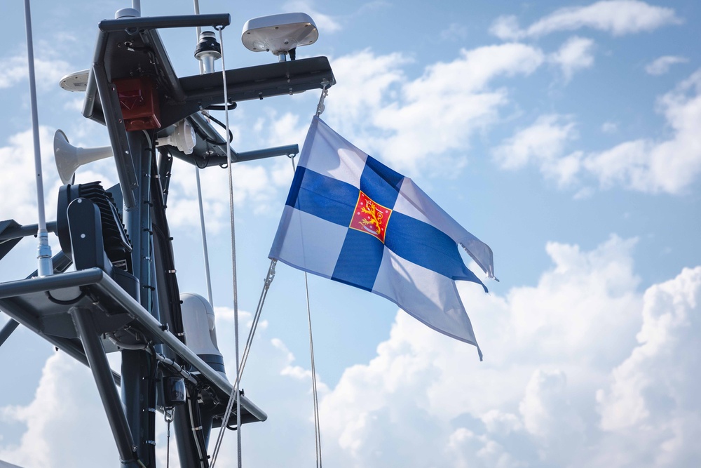 U.S. Marines, NATO forces operate in the Baltics