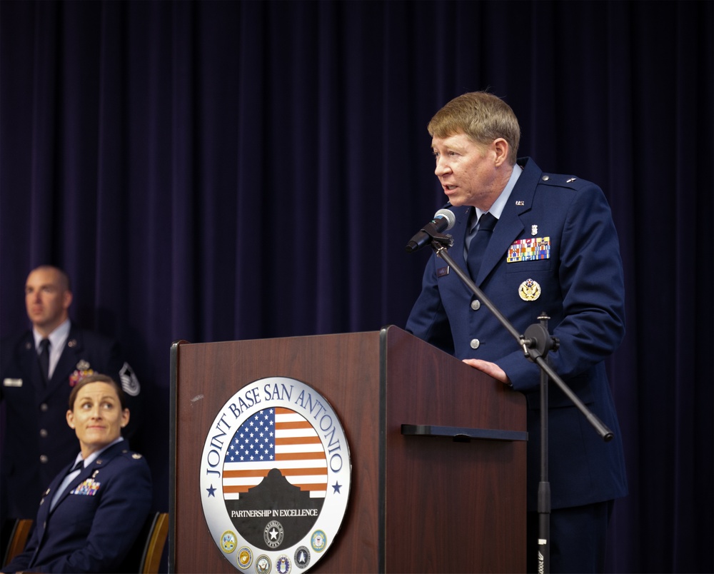 711 HPW Det. 5 welcomes new commander