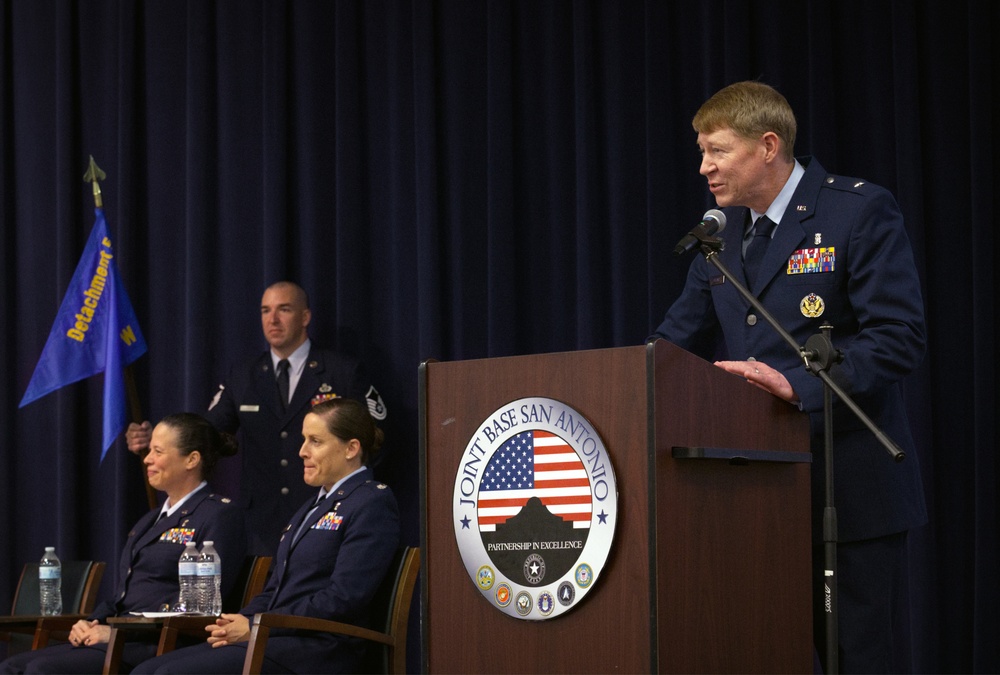 711 HPW Det. 5 welcomes new commander