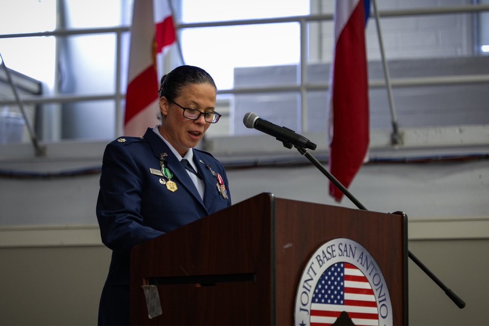 711 HPW Det. 5 welcomes new commander