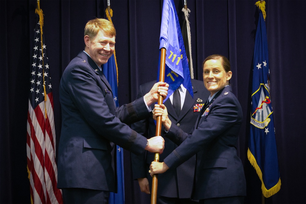 711 HPW Det. 5 welcomes new commander