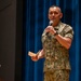 Rear Adm. Cuadros Addresses NAVFAC EURAFCENT Staff in Naples, Italy