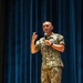 Rear Adm. Cuadros Addresses NAVFAC EURAFCENT Staff in Naples, Italy