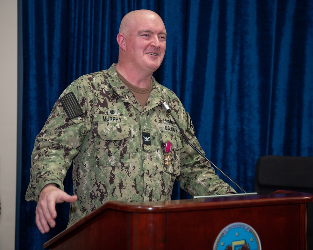 Task Force 55 Holds Change of Command Ceremony