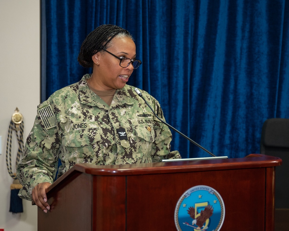 Task Force 55 Holds Change of Command Ceremony