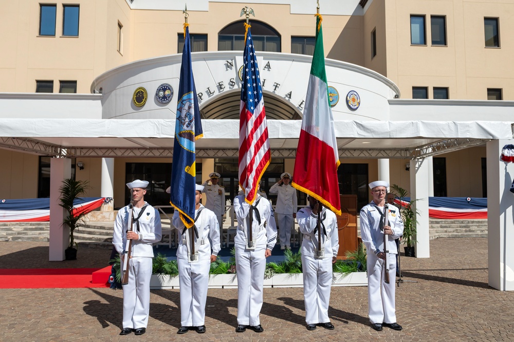 Olsen Takes Command of NAVFAC EURAFCENT, Emphasizes Collaboration, Innovation