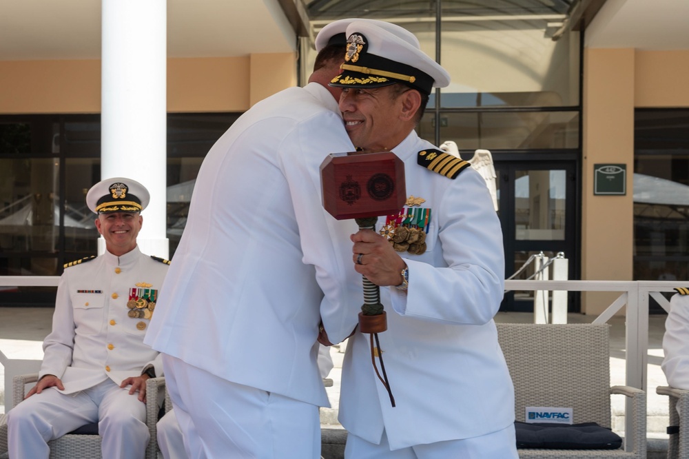 Olsen Takes Command of NAVFAC EURAFCENT, Emphasizes Collaboration, Innovation