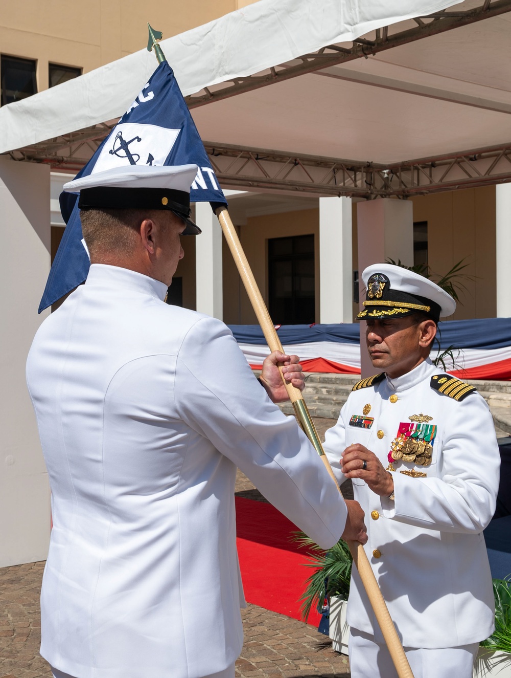 Olsen Takes Command of NAVFAC EURAFCENT, Emphasizes Collaboration, Innovation