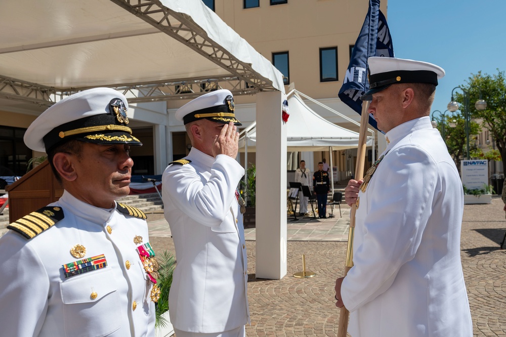 Olsen Takes Command of NAVFAC EURAFCENT, Emphasizes Collaboration, Innovation