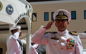 Olsen Takes Command of NAVFAC EURAFCENT, Emphasizes Collaboration, Innovation